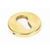 Photo of Anvil 45473 - Aged Brass Regency Concealed Euro Escutcheon