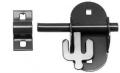 Photo of Oval padlock bolts - Black & Galv