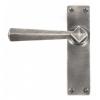 Photo of Anvil 73116 - Antique Pewter Straight Lever Latch Set