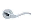 Photo of Turin - Lever on a rose - Polished chrome