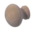 Photo of Cabinet knob - 50mm - Wooden
