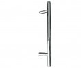 Photo of Pull handle - T Bar - 12 x 835mm - Satin stainless steel