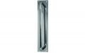 Photo of Pull Handle - On Plate - 300mm - Polished stainless steel