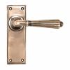 Photo of Anvil 45335 - Polished Bronze Hinton Lever Latch Set