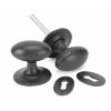 Photo of Anvil 92065 - External Beeswax Oval Mortice/Rim Knob Set