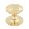 Photo of Anvil 83879 - Polished Brass Oval Cabinet Knob (Large)