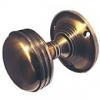 Photo of Ringed Mortice Knob - Antique Brass