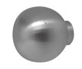 Photo of Cabinet knob - 25mm Ball - Satin stainless steel