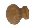 Photo of Cabinet knob - 30mm - Wooden - Varnished
