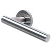 Photo of T Bar lever on Rose (SS Inner) Polished Stainless Steel