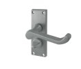 Photo of Scroll - Privacy Lever - Satin chrome