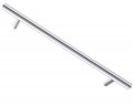 Photo of Pull handle - T Bar - 12 x 444mm - Satin stainless steel