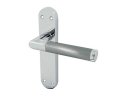 Photo of Mitred suite - Latch lever - Split finish  